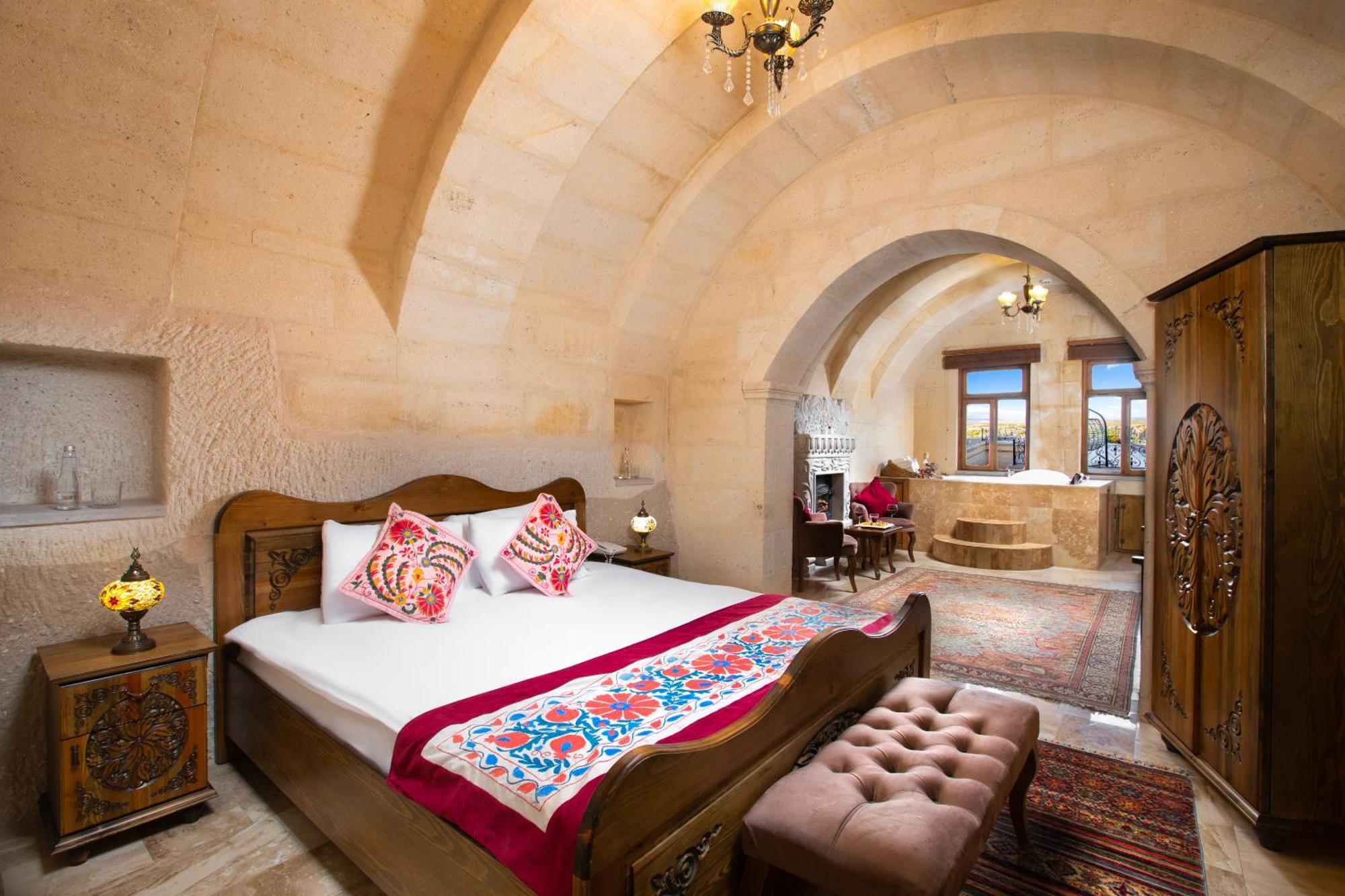 Simera In Cappadocia - Special Class - Best View Rooftop Учисар Экстерьер фото