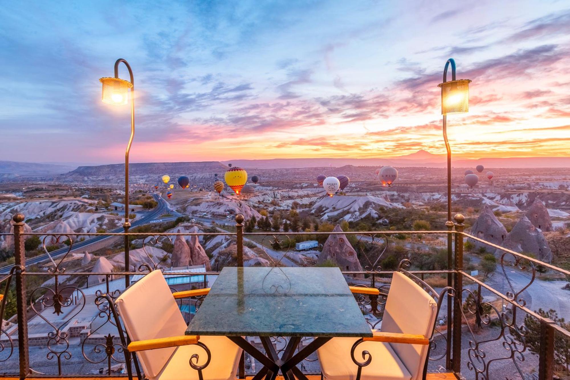 Simera In Cappadocia - Special Class - Best View Rooftop Учисар Экстерьер фото