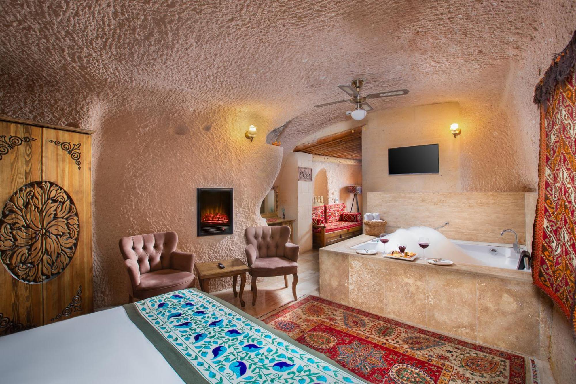 Simera In Cappadocia - Special Class - Best View Rooftop Учисар Экстерьер фото