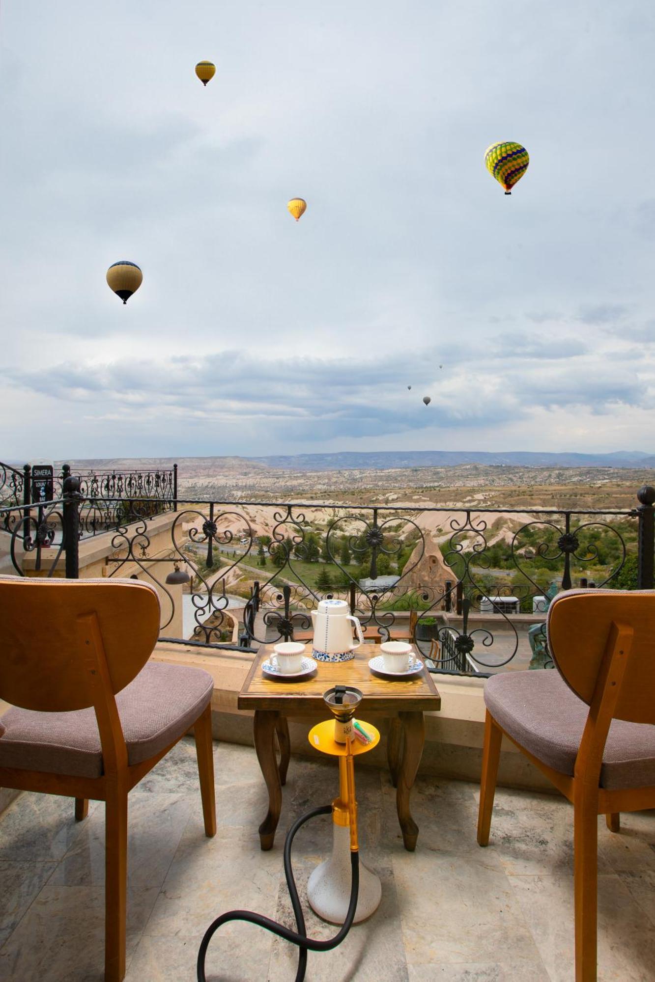 Simera In Cappadocia - Special Class - Best View Rooftop Учисар Экстерьер фото