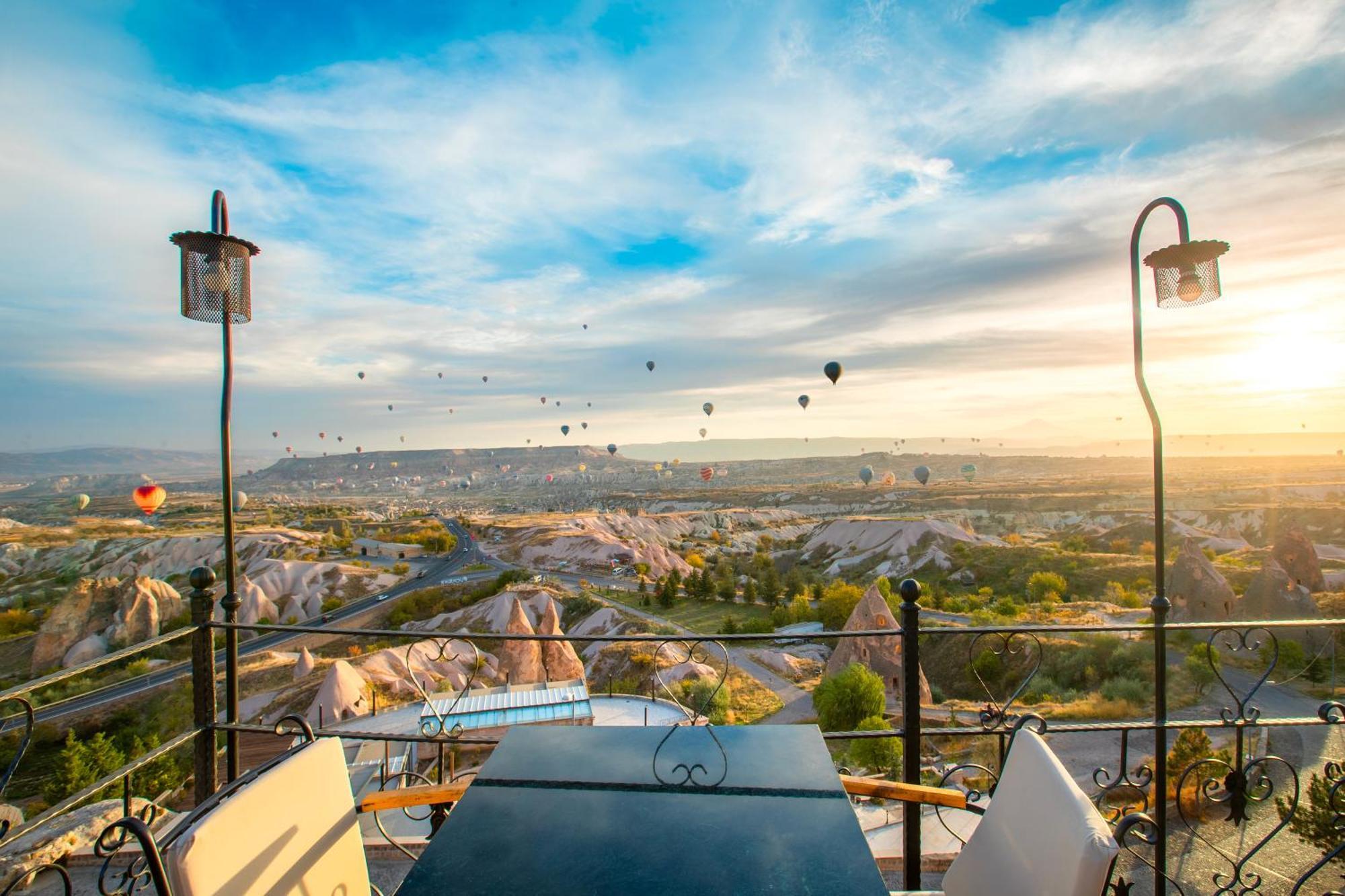 Simera In Cappadocia - Special Class - Best View Rooftop Учисар Экстерьер фото