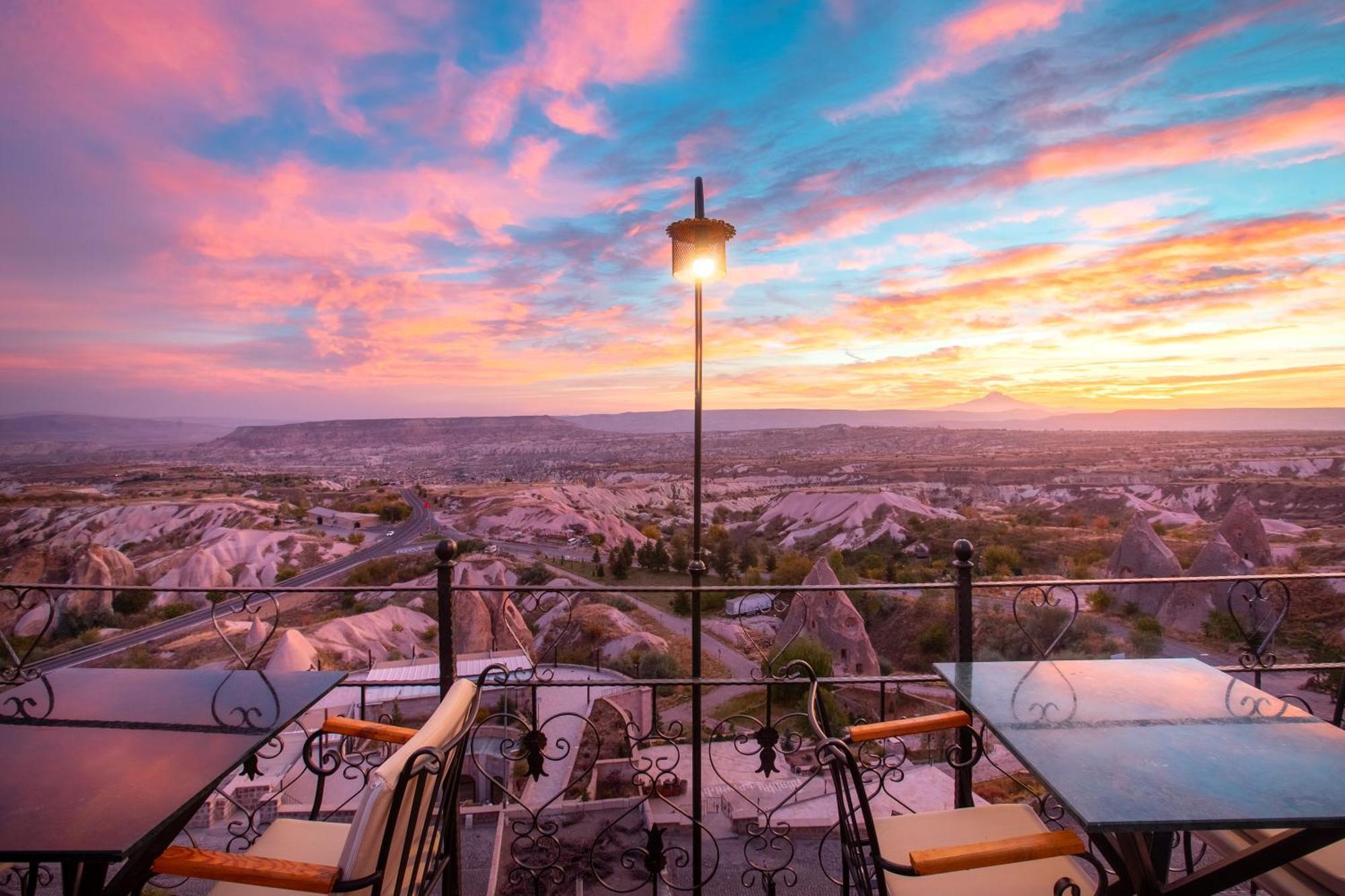 Simera In Cappadocia - Special Class - Best View Rooftop Учисар Экстерьер фото