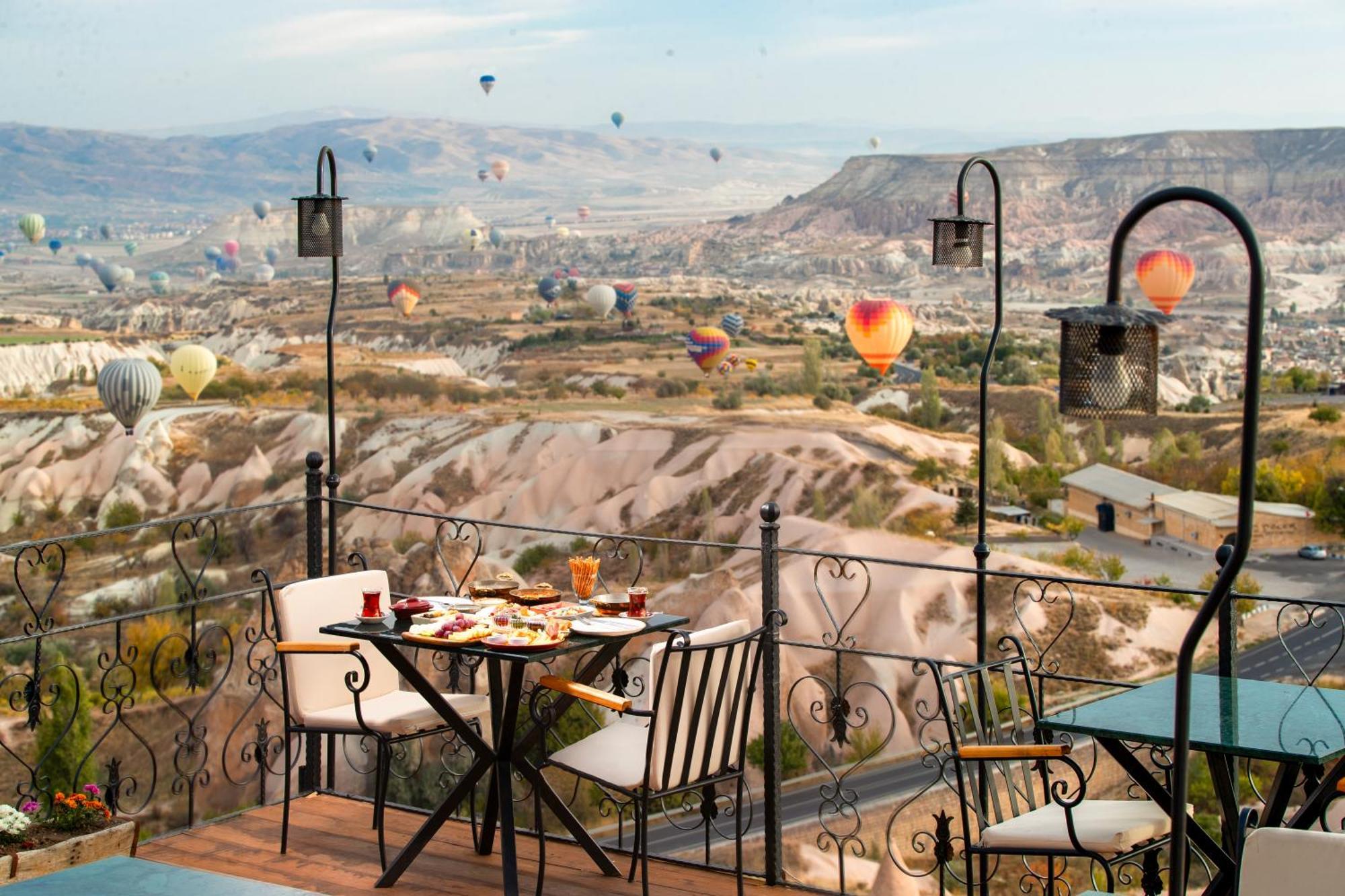 Simera In Cappadocia - Special Class - Best View Rooftop Учисар Экстерьер фото