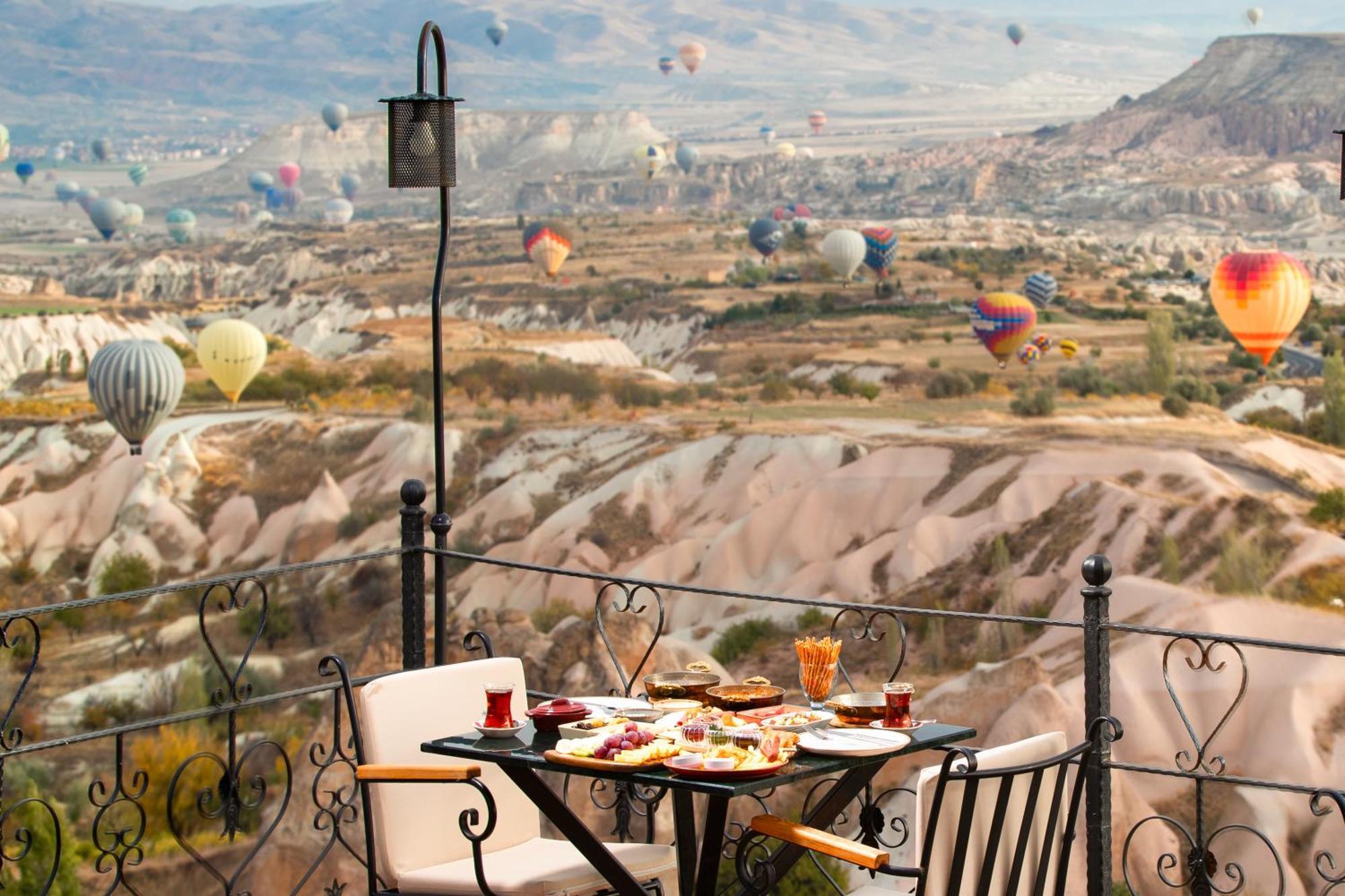 Simera In Cappadocia - Special Class - Best View Rooftop Учисар Экстерьер фото