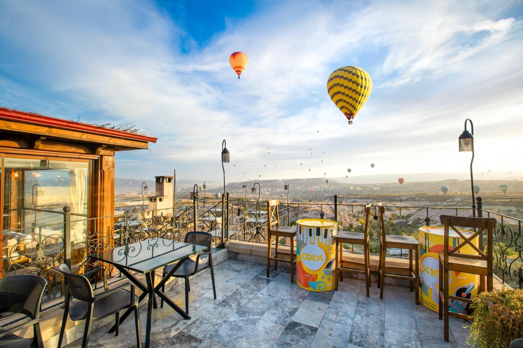 Simera In Cappadocia - Special Class - Best View Rooftop Учисар Экстерьер фото